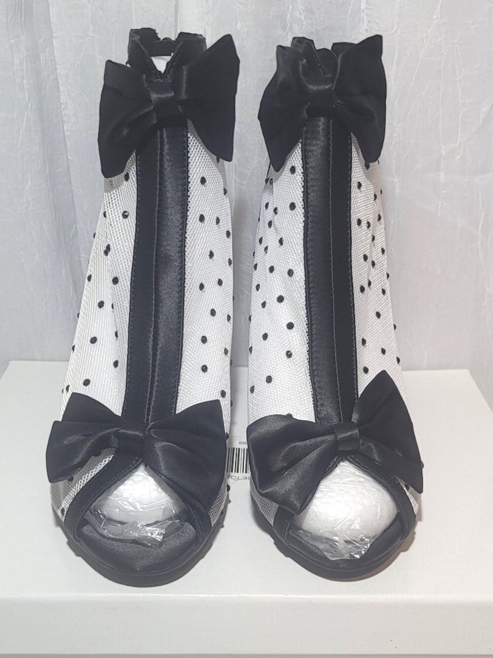 Midnight Velvet Women's Sz 8 Bow Front Shootie/Bootie